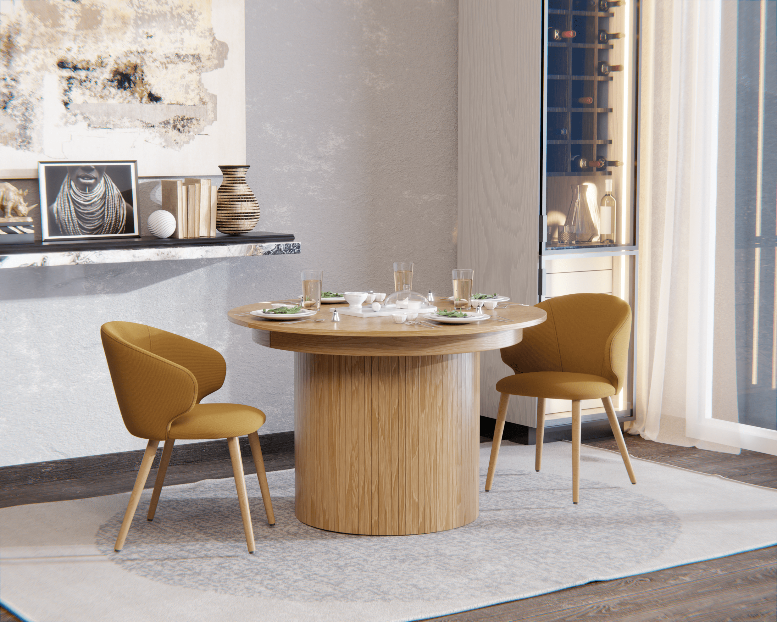 DINING TABLE WOOD 010007-min